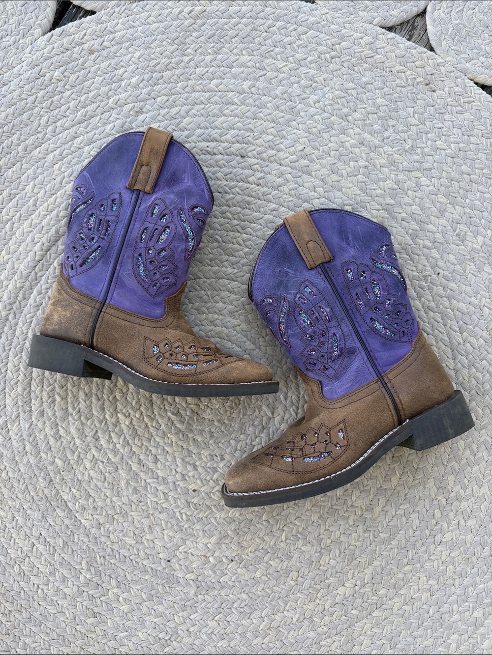 Smoky Mountain Kids Trixie Western Cowboy Boots